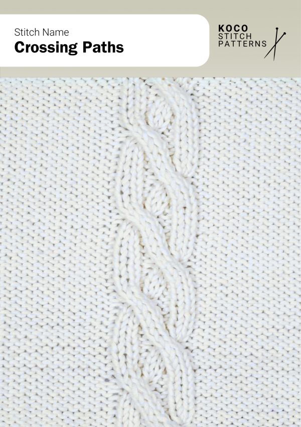 Intersecting handknit cables forming a lattice effect, adding symmetry and balance to fabric