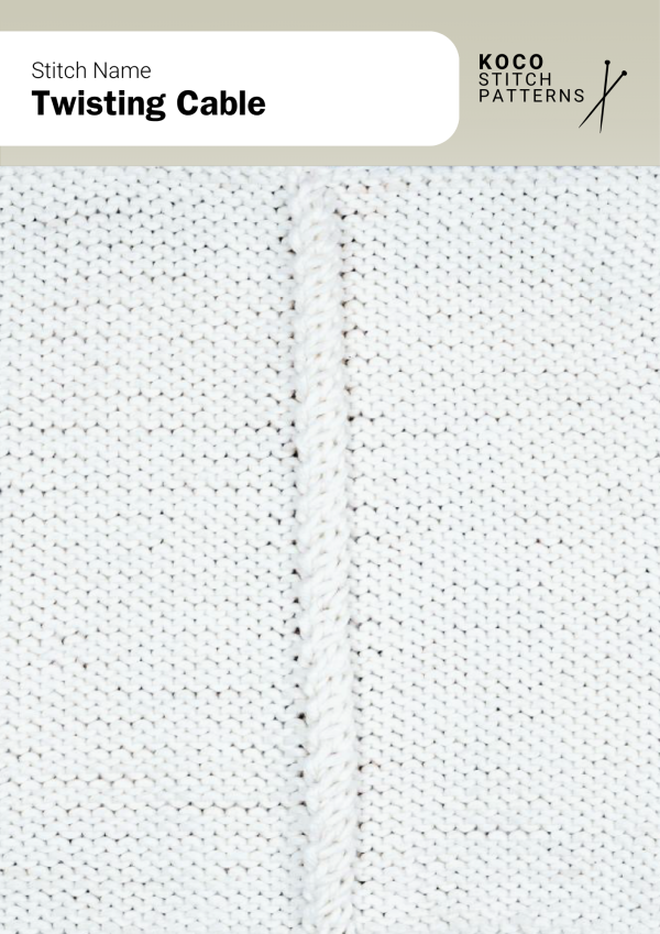 Spiraling handknit cables adding depth and texture, perfect for sweaters, scarves, or blankets.